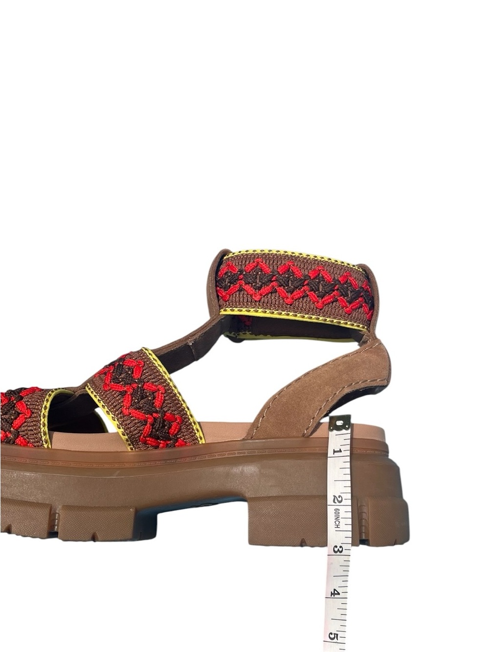 UGG Boho Brown Platform Sandals Size 8.5 Ugg Ashton Size 8.5 - Picture 15 of 16